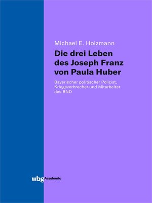 cover image of Die drei Leben des Joseph Franz von Paula Huber